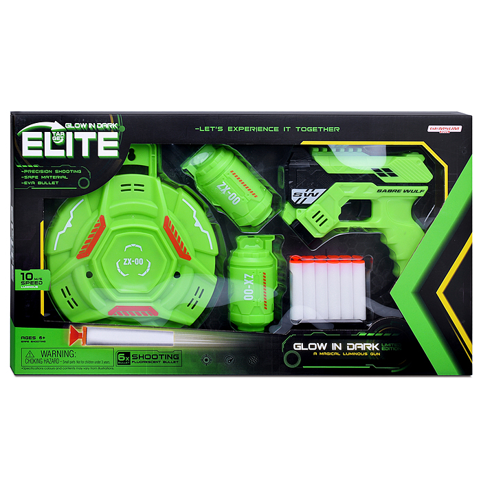 Набор оружия 385 "Оборона" с мягкими пулями, в коробке