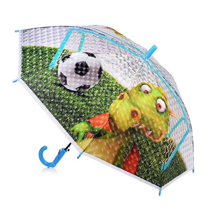 Зонт детский 00-5928 "Дракон футболист" 50см