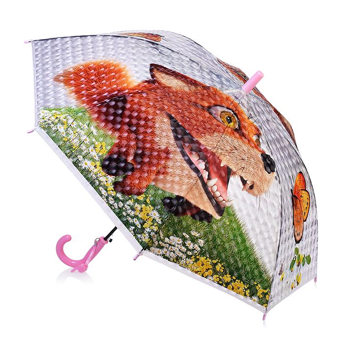 Зонт детский 00-5931 "Лис" 50см