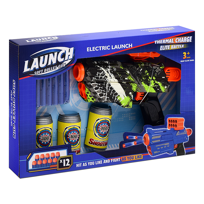 Бластер 2208-2 "Launch" в коробке