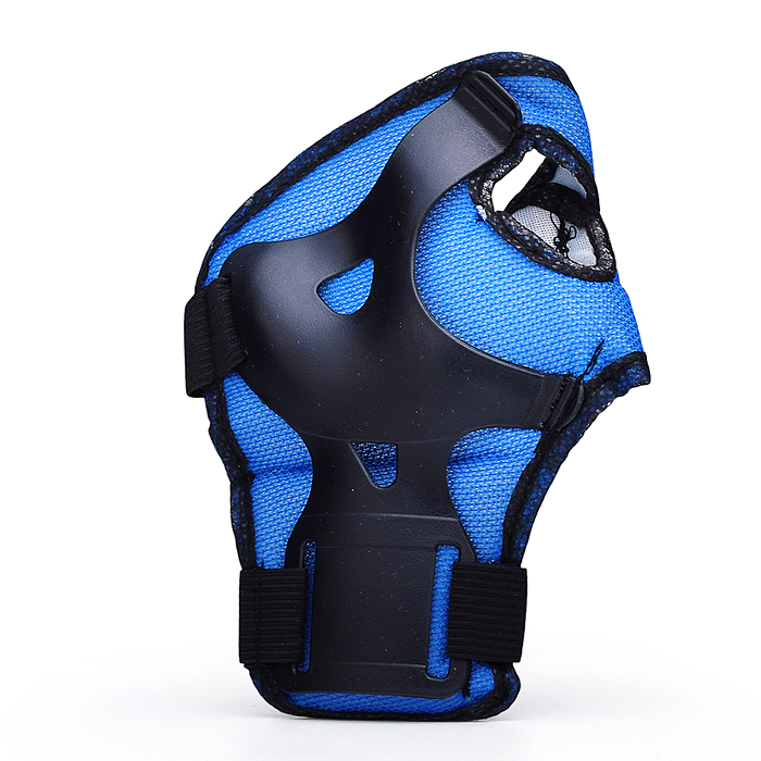 Ролики детские, размер S, синие (со шлемом и защитным снаряжением)