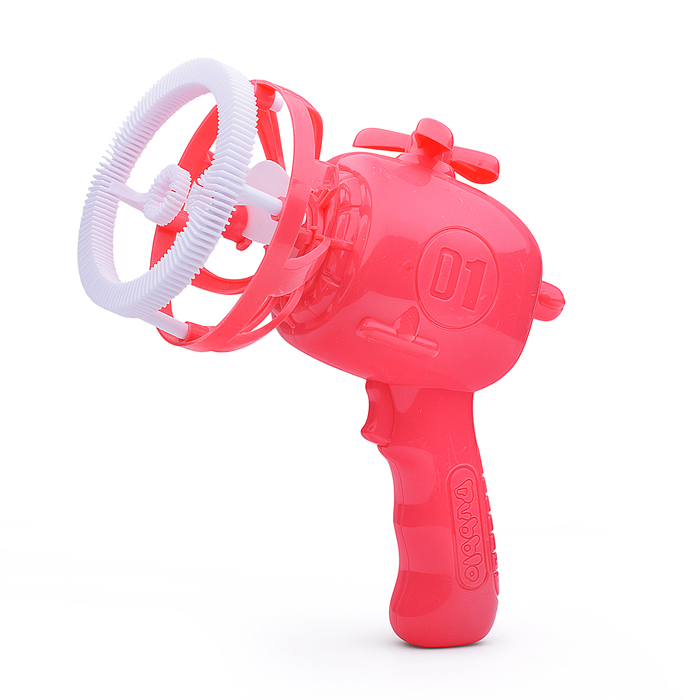 Фото к товару Пистолет для мыльных пузырей 00-5432 с пропеллером, в пакете Пистолет для мыльных пузырей 00-5432 с пропеллером, в пакете