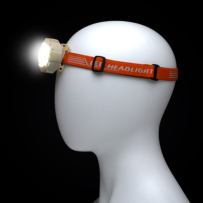 Фонарь налобный 00-6078 аккумуляторный, 800 мАч