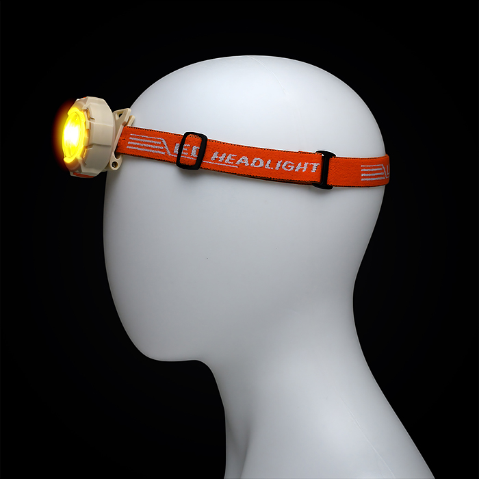 Фонарь налобный 00-6078 аккумуляторный, 800 мАч