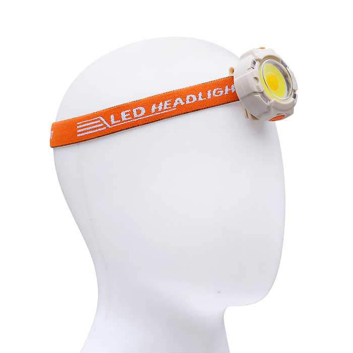 Фонарь налобный 00-6078 аккумуляторный, 800 мАч