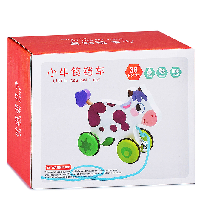 Фото к товару Каталка D1670 "Корова" Каталка D1670 "Корова"