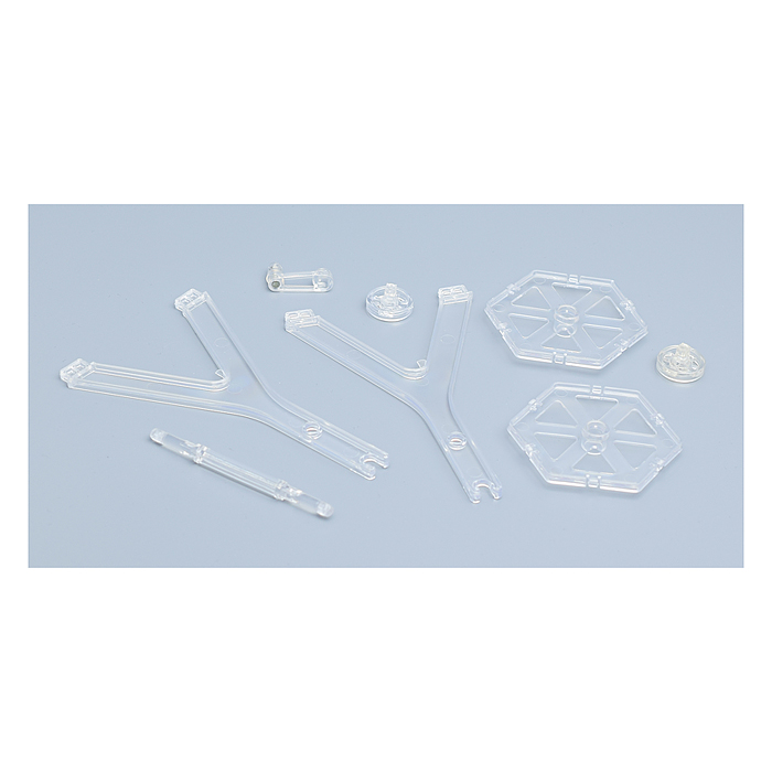 Конструктор магнитный MG0003-1 (размер деталей малый) 57 дет., в пакете