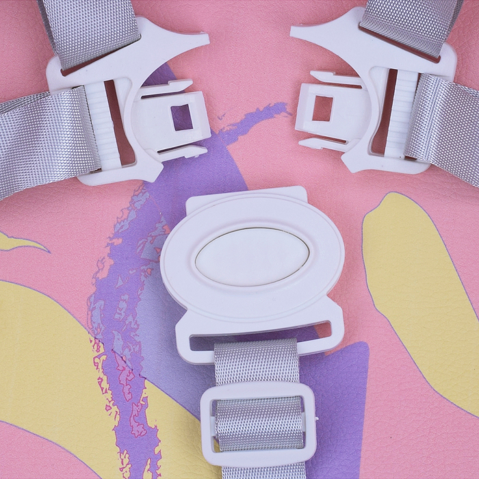 Стульчик детский STR010 розово-фиолетовый, в коробке