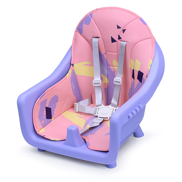 Стульчик детский STR010 розово-фиолетовый, в коробке