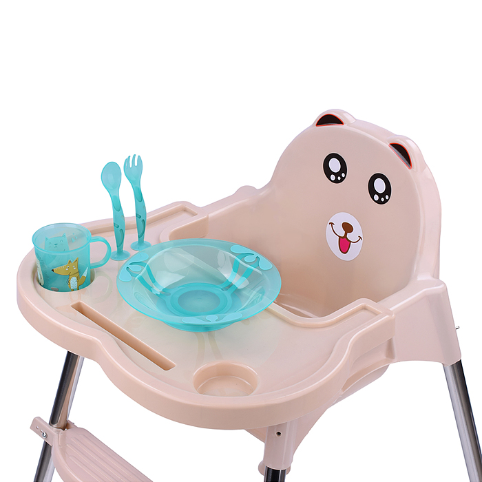 Стульчик детский STR007 бежевый, в коробке