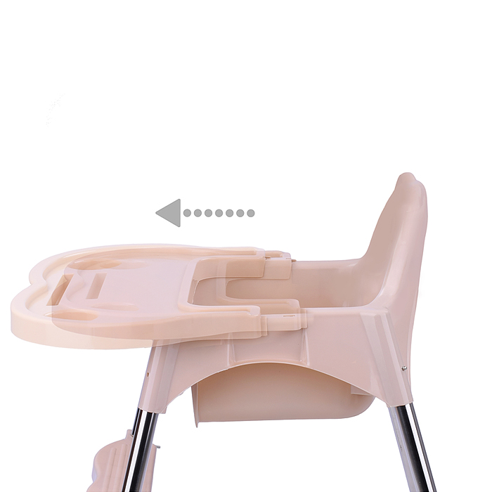 Стульчик детский STR007 бежевый, в коробке