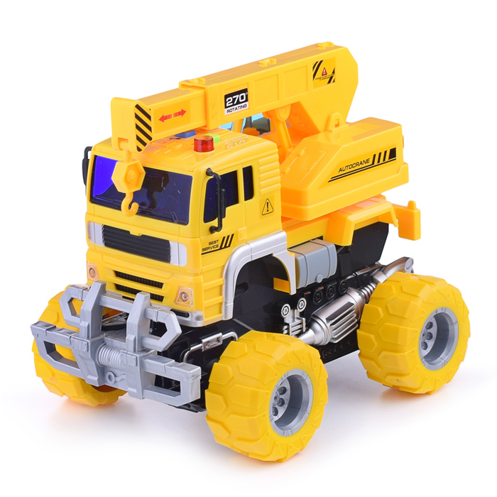 Машина WY513D "Автокран" 1:20 (свет, звук) в коробке