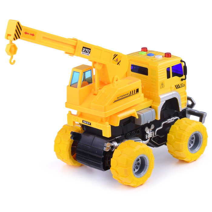 Машина WY513D "Автокран" 1:20 (свет, звук) в коробке
