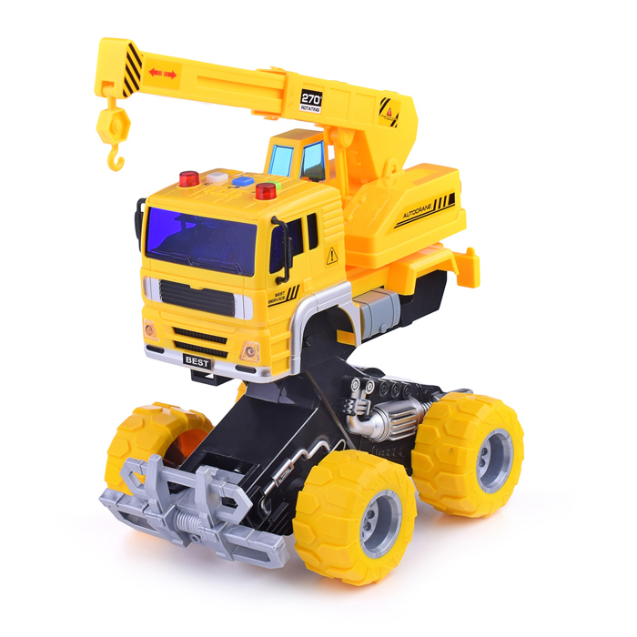 Машина WY513D "Автокран" 1:20 (свет, звук) в коробке
