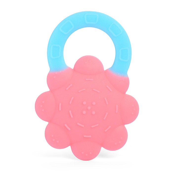 Прорезыватель силиконовый "Цветочек" в ассортименте