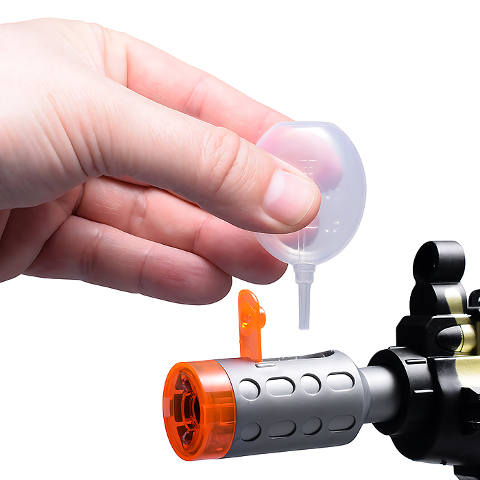 Автомат BT0062-3 "Chaser-1" дым, свет в пакете