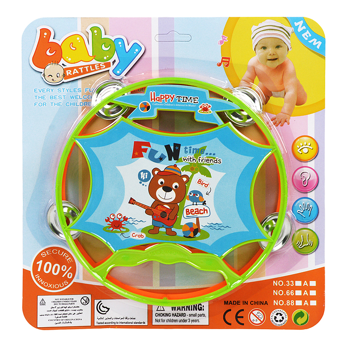 Бубен 332A "Летняя прогулка" на листе