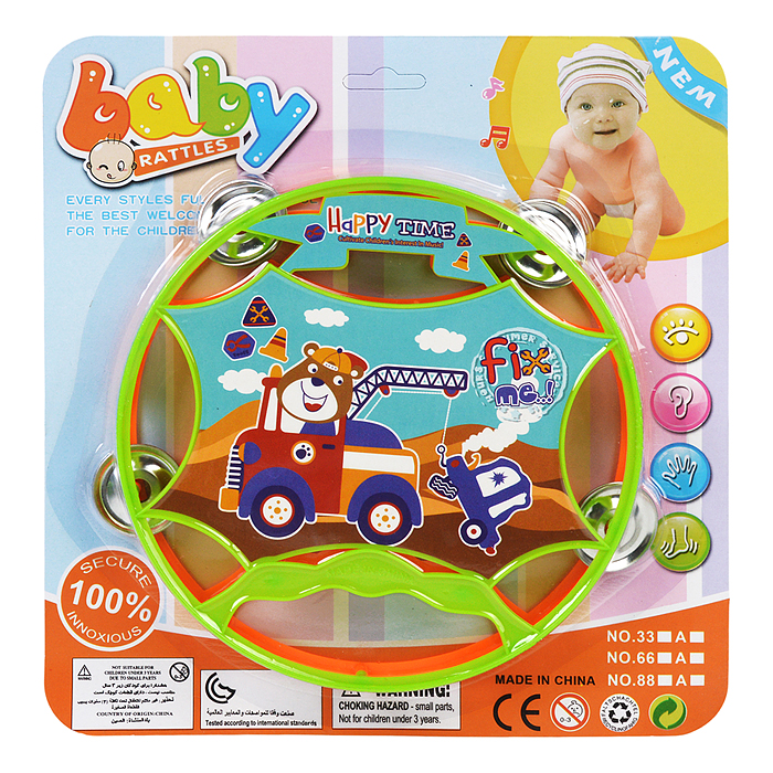 Бубен 332A "Летняя прогулка" на листе