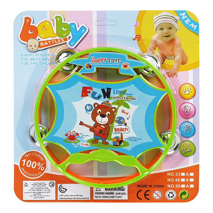 Бубен 332A "Летняя прогулка" на листе