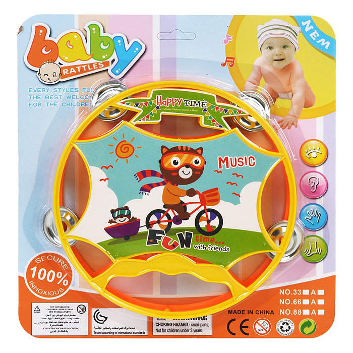 Бубен 332A "Летняя прогулка" на листе