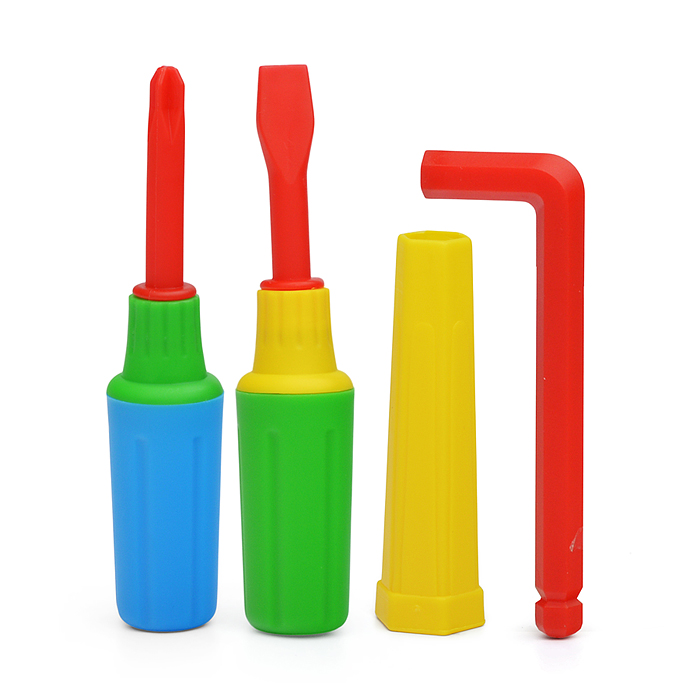 Игрушка пластмассовая "Конструктор-Бетономешалка" 