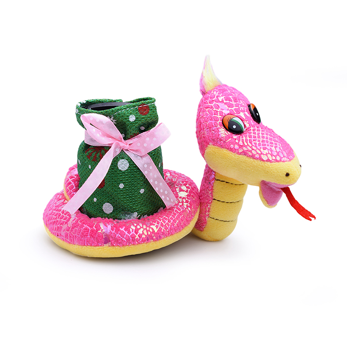 Фото к товару Мягкая игрушка S2131 "Змея с копилкой", русская песенка Мягкая игрушка S2131 "Змея с копилкой", русская песенка