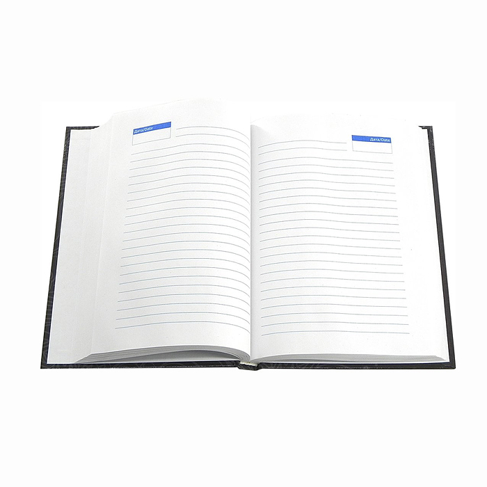 Ежедневник недатированный, А5, 7БЦ, глянцевая ламинация, линия, 136 л, "Яркий офис"