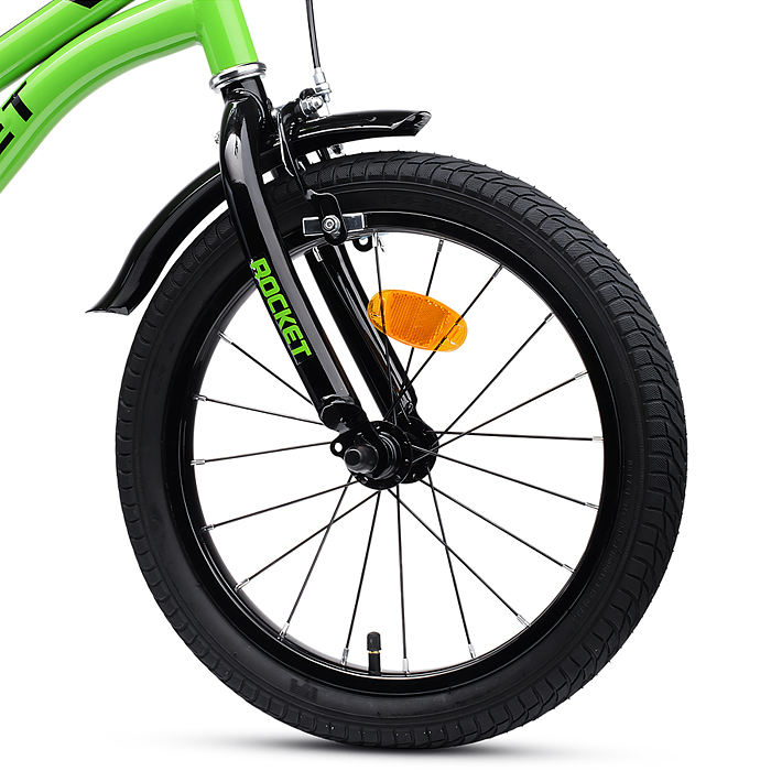Велосипед 16" Rocket Kind, цвет зелный