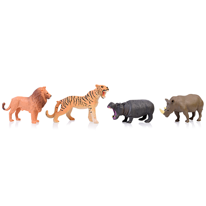 Фото к товару Набор животных 2121-77G "Сафари" в пакете Набор животных 2121-77G "Сафари" в пакете