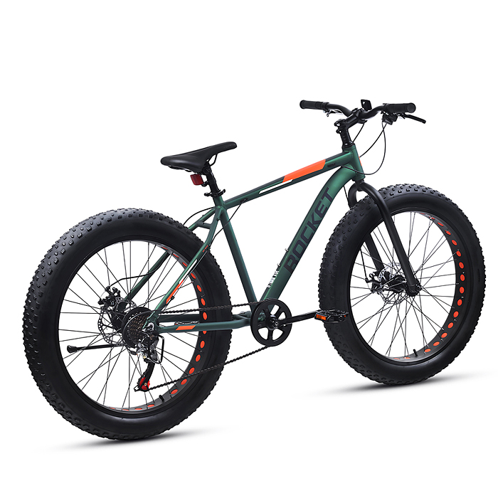 Фото к товару Велосипед 26" Rocket Fat 26, цвет хаки, размер 18" Велосипед 26" Rocket Fat 26, цвет хаки, размер 18"