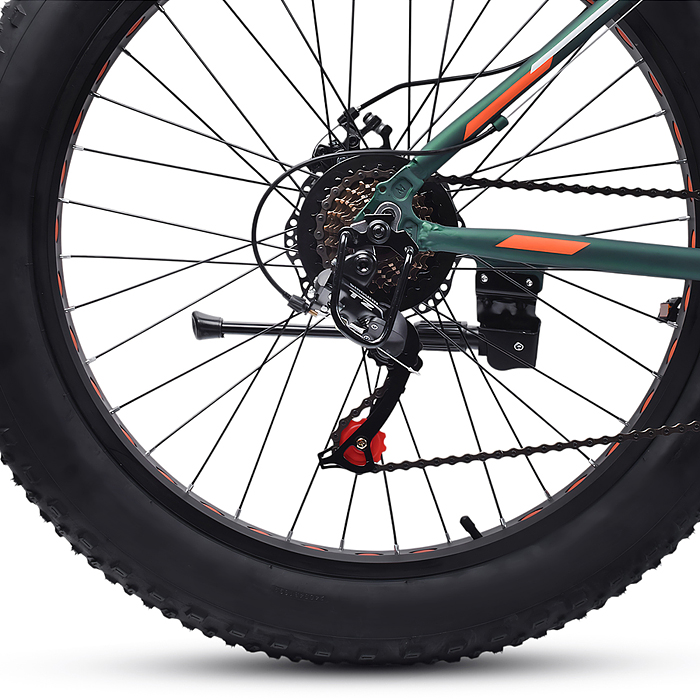 Фото к товару Велосипед 26" Rocket Fat 26, цвет хаки, размер 18" Велосипед 26" Rocket Fat 26, цвет хаки, размер 18"