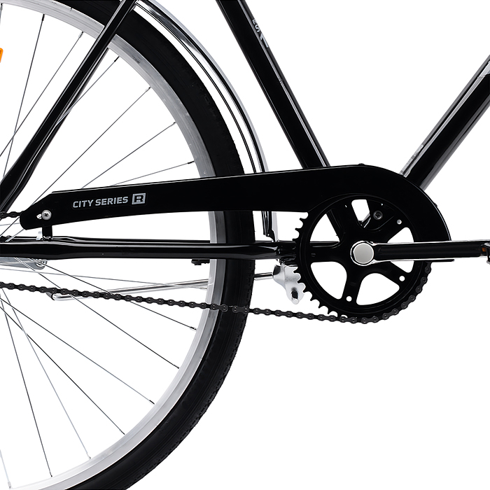 Велосипед 28" Rocket City Gent, цвет черный, размер 19"