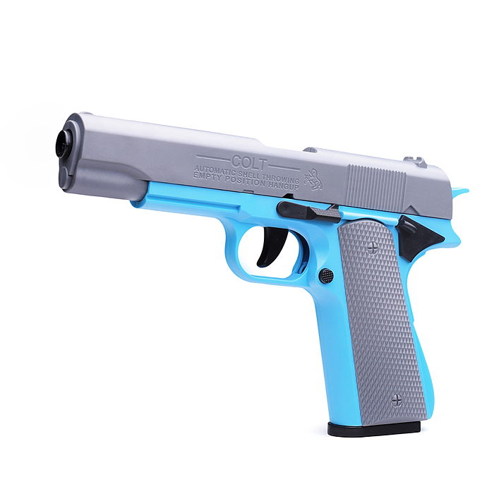 Пистолет 710-2 "Кольт" с мягкими пулями. в коробке