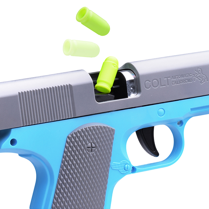 Пистолет 710-2 "Кольт" с мягкими пулями. в коробке