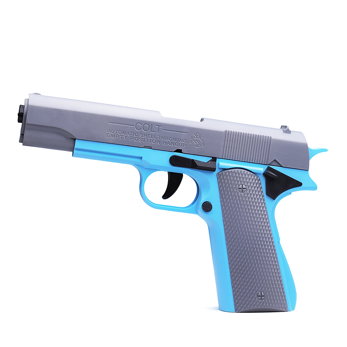 Пистолет 710-2 "Кольт" с мягкими пулями. в коробке