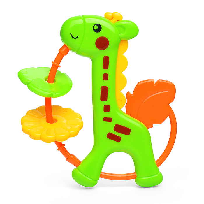 Набор погремушек Y0121 "Веселье зверят" в пакете