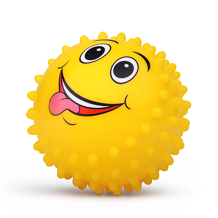 Мяч-ежик 00-5498 (3 шт. х 6см.) в сетке