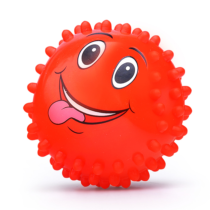 Мяч-ежик 00-5498 (3 шт. х 6см.) в сетке