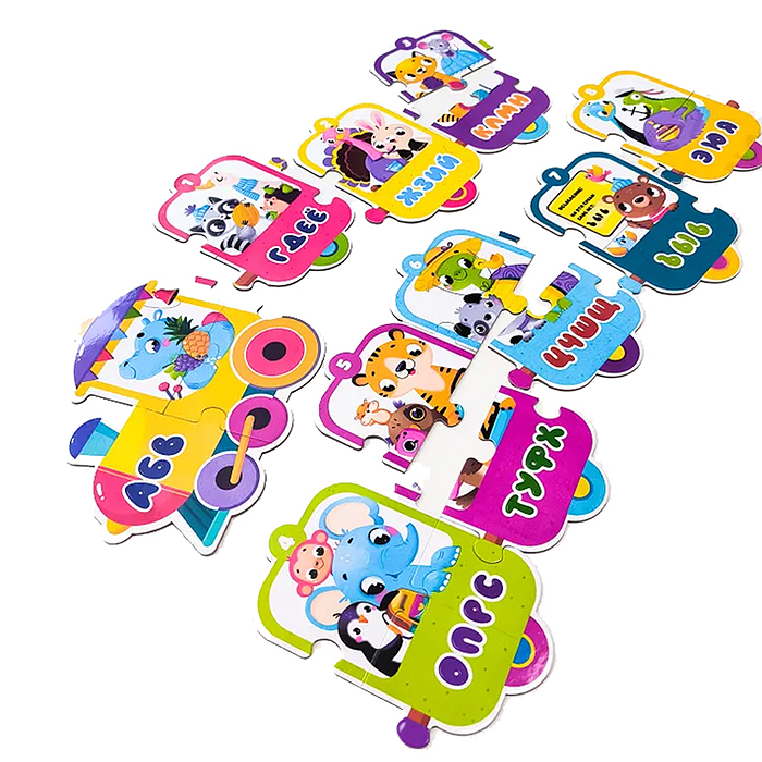 Smart-пазлы. Весёлый алфавит