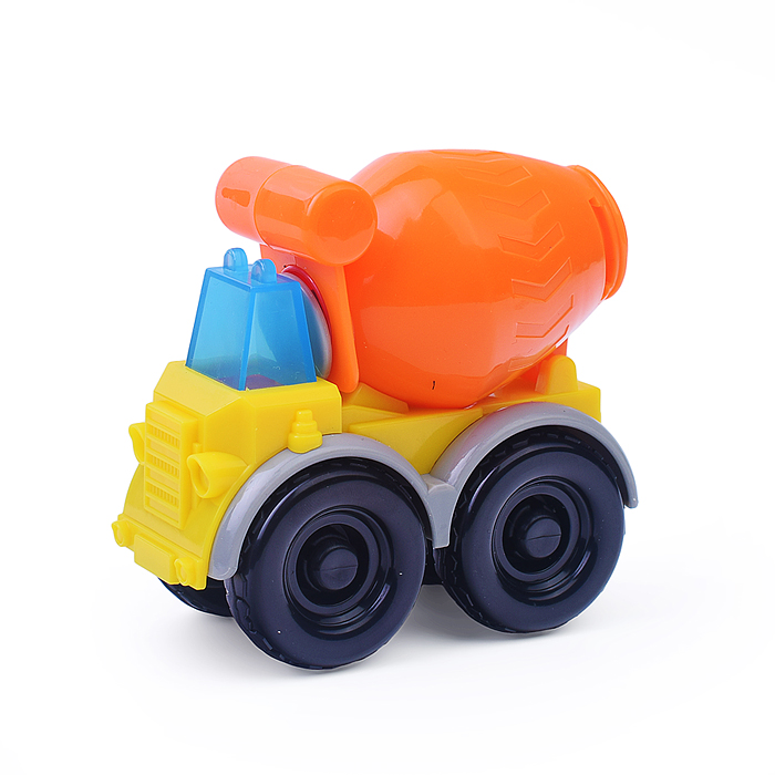 Масса для лепки набор Mini cement truck - Мини бетономешалка, сменная насадка,