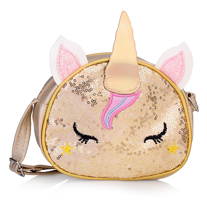 Фото к товару Сумочка детская 00-4484 "Блестящий единорог" Сумочка детская 00-4484 "Блестящий единорог"