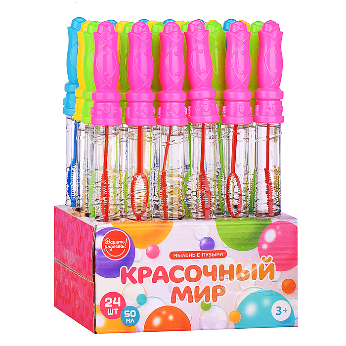 Мыльные пузыри UT0155-2 "Розочка" 50 мл.