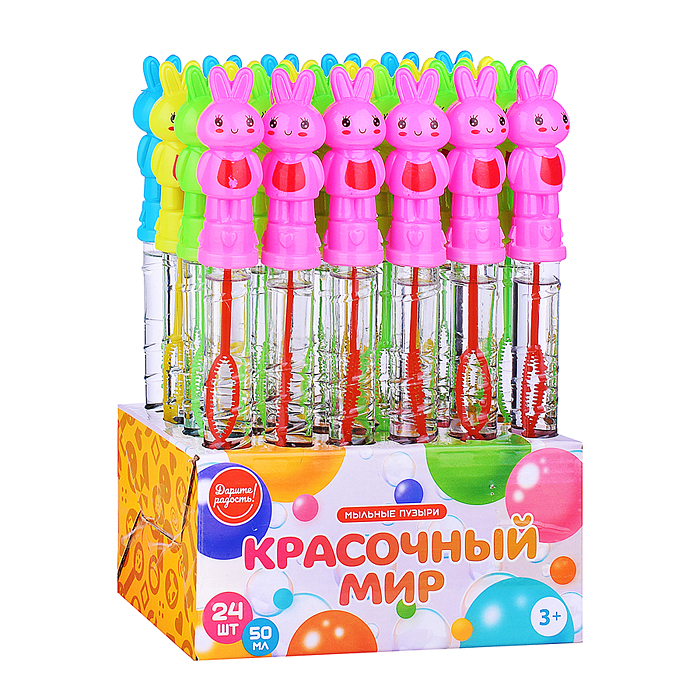 Мыльные пузыри UT0155-4 "Кролик" 50 мл.