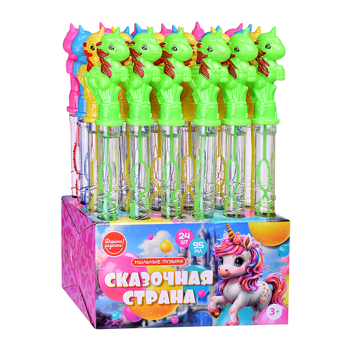 Мыльные пузыри UT0153-5 "Сказочный единорог"
