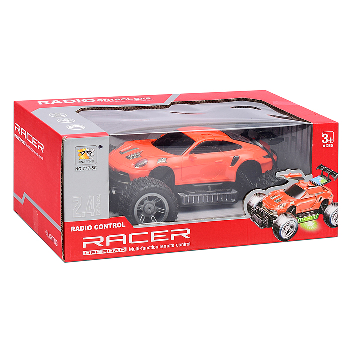 Машина 777-5C "Гонки по бездорожью" на р/у, 27 MHz в коробке