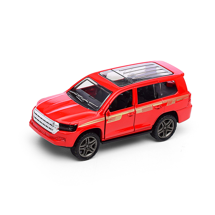 Машина F1094-2M "Внедорожник" металл., на батарейках, в коробке