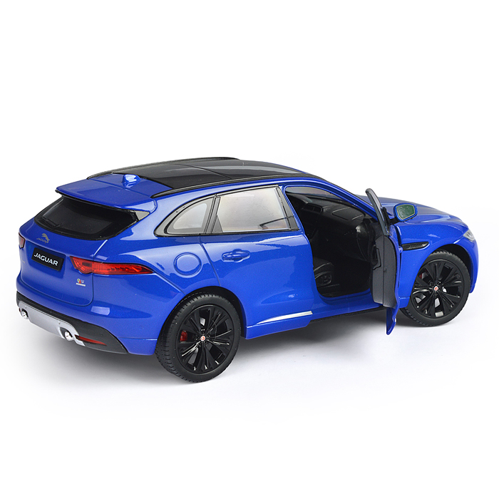Машинка 1:24 Jaguar F-Pace, синий
