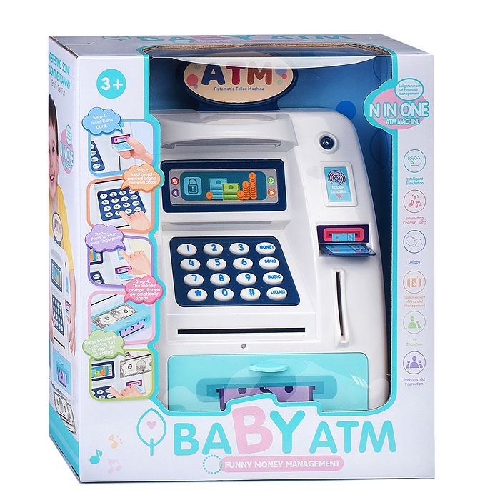 Копилка WF-3005 "Касса" в коробке