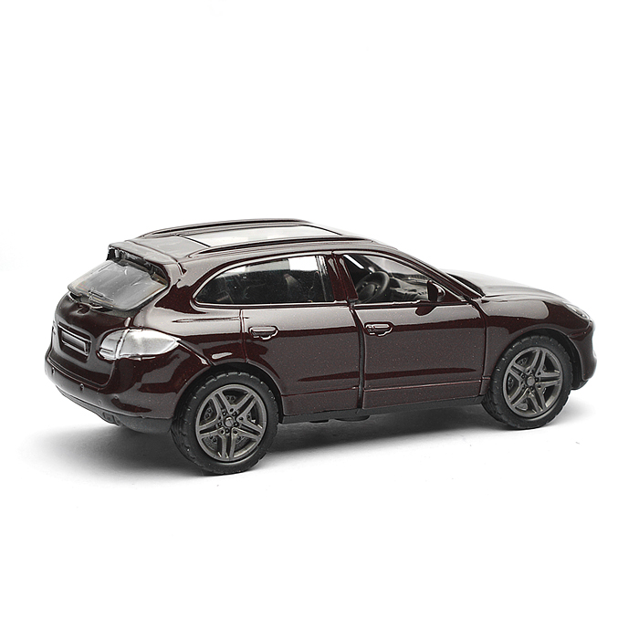 Черная инерционная машинка Кроссовер die-cast,1:32, открывающиеся двери