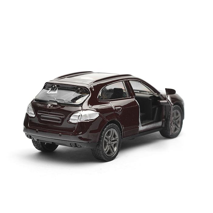 Черная инерционная машинка Кроссовер die-cast,1:32, открывающиеся двери